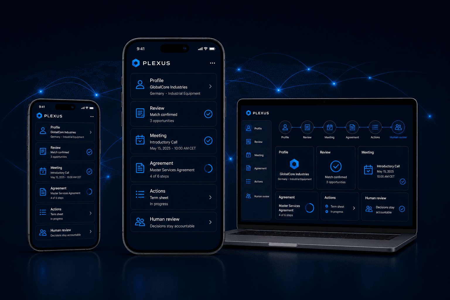 Plexus superapp across a unified mobile and desktop product ecosystem